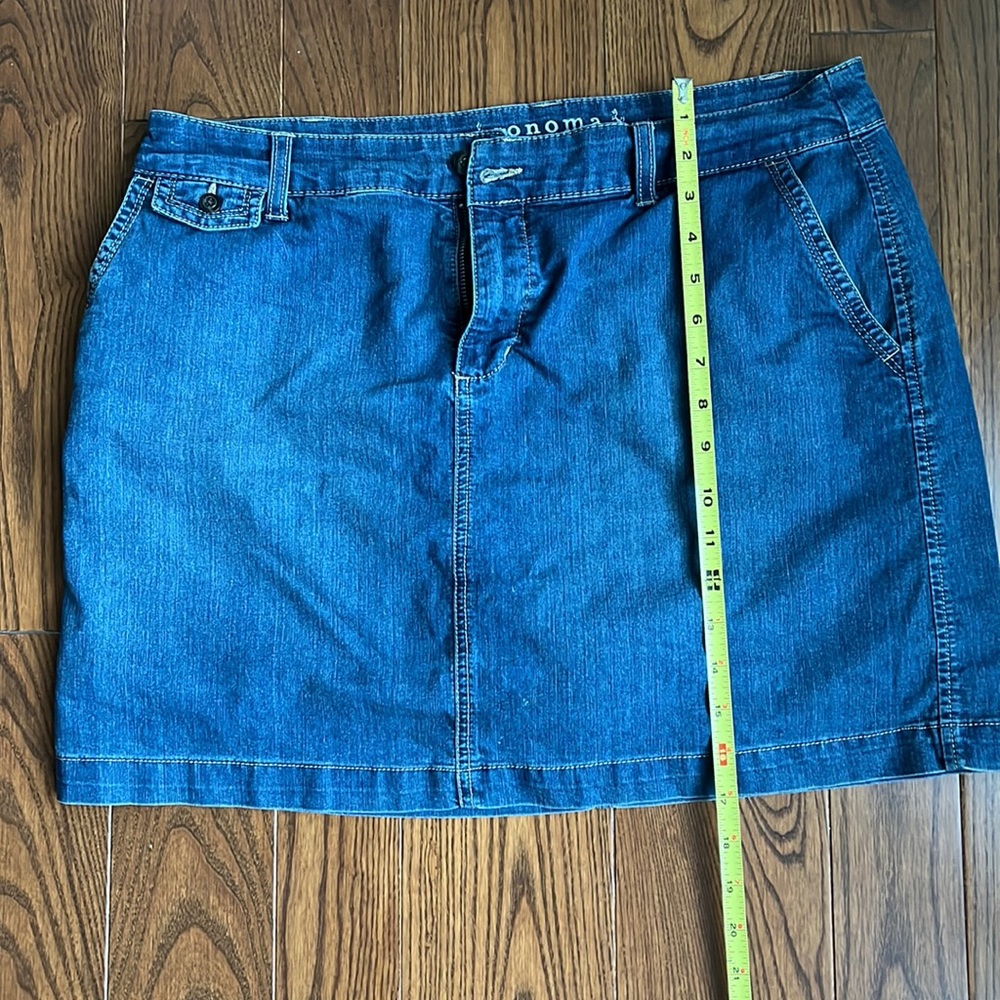 Denim Skort Size 12 - Picture 3 of 8